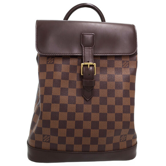Louis Vuitton Handbags - Louis Vuitton Damier Ebene Brown Soho Backpack